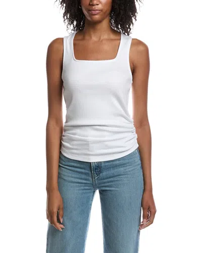Michael Stars Maccoy Square Neck Tank In White