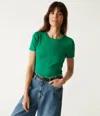 Michael Stars Mady Supima Tee In Salt Water