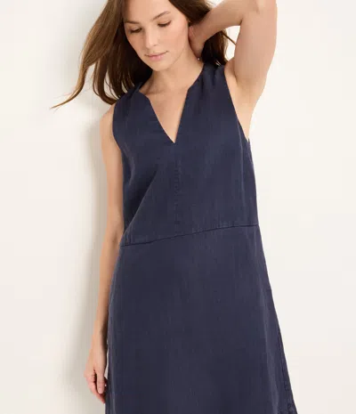 Michael Stars Maelie Linen Dress In Green