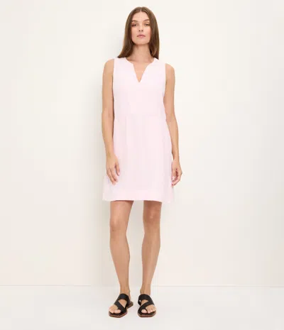 Michael Stars Maelie Linen Dress In Pink