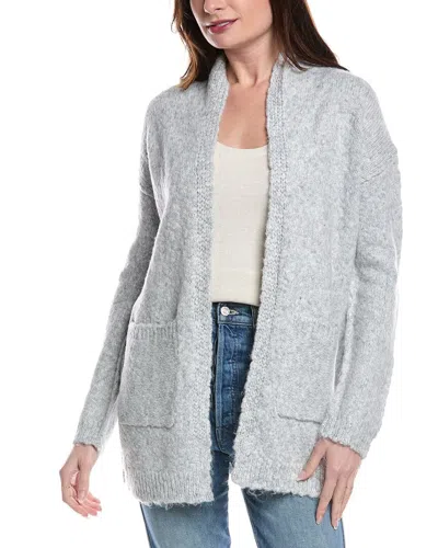 Michael Stars Magdalena Cardigan In Silver
