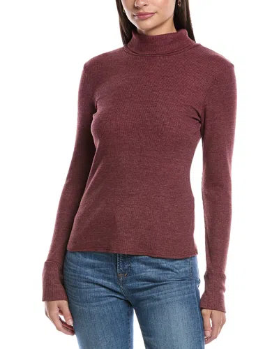 Michael Stars Mara Top In Burgundy