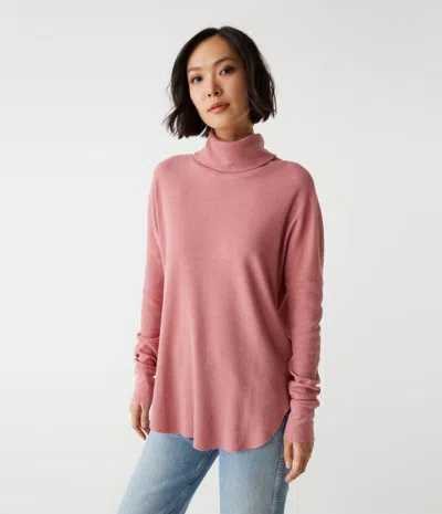 Michael Stars Marcy Thermal Tunic In Berrywood