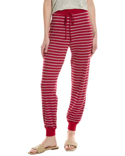 Michael Stars Margeaux Drawstring Pant In Red