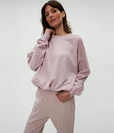 Michael Stars Mariah Bubble Sweatshirt In Sachet