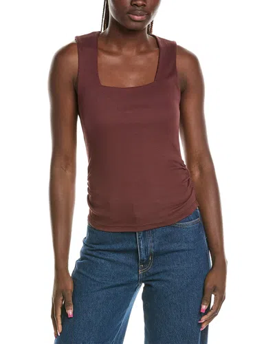 Michael Stars Maribel Fitted Tank In Brown