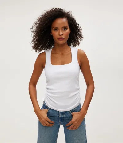 MICHAEL STARS MARIBEL SQUARE NECK TANK
