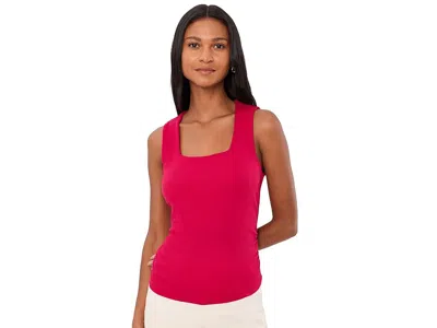 Michael Stars Maribel Square Neck Tank Top In Pink