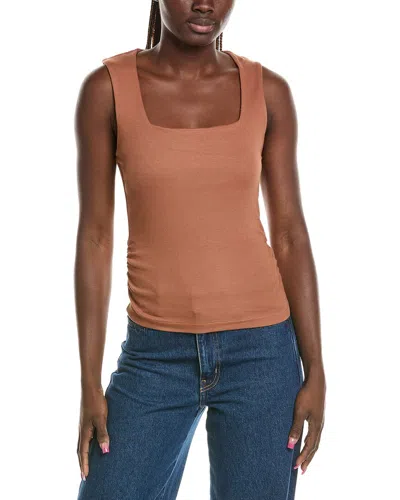Michael Stars Maribel Square Neck Tank Top In Neutral
