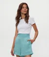 Michael Stars Mavis High Rise Short In Blue