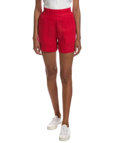 Michael Stars Mavis Linen Short In Red