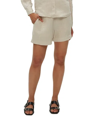 Michael Stars Mavis Linen Short In Animal Print
