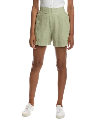Michael Stars Mavis Linen Short In Green