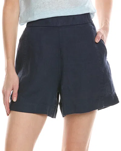 Michael Stars Mavis Linen Short In Black