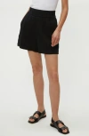 Michael Stars Mavis Linen Shorts In Black