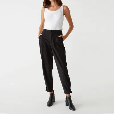 Michael Stars Maxine Twill Convertible Pants In Black