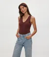 Michael Stars Blanche Ribbed Tank