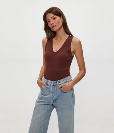 MICHAEL STARS MAYA V-NECK TANK