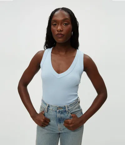 Michael Stars Maya V-neck Tank In Fountain