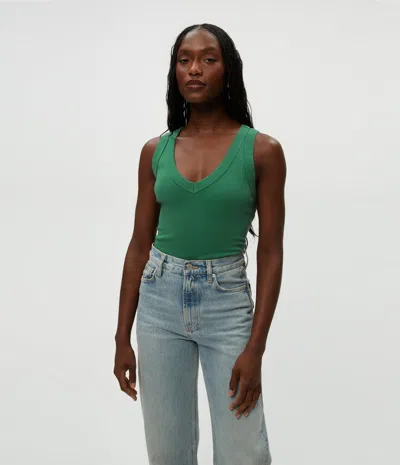 Michael Stars Maya V-neck Tank In Palm