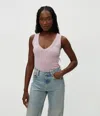 Michael Stars Maya V-neck Tank In Sachet