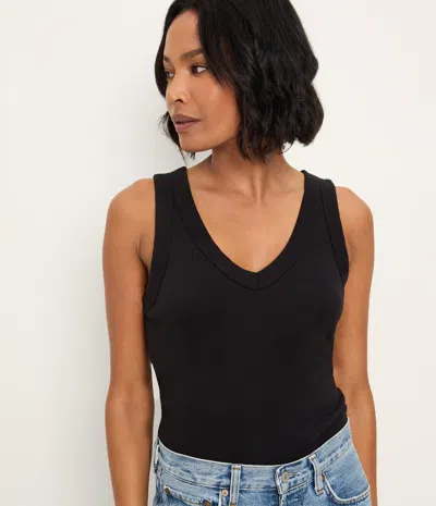 Michael Stars Maya V-neck Tank In Jav