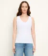 Michael Stars Maya Tank In White