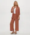 Michael Stars Medina Cropped Gauze Pant