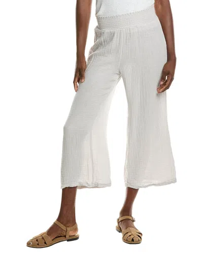 Michael Stars Medina Smocked Waist Cropped Pant