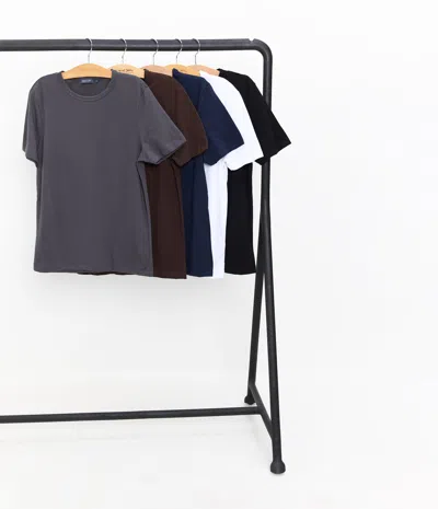 Michael Stars Men's Hudson Crewneck Tee In Brown
