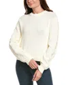 Michael Stars Merle Sweater In White