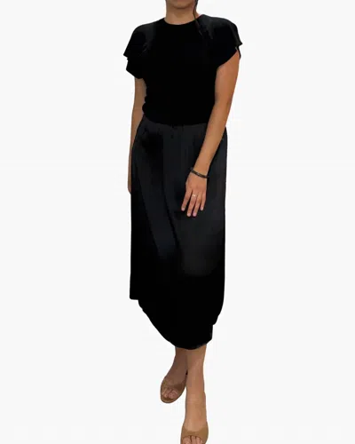 Michael Stars Meryl Midi Dress In Black