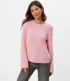Michael Stars Mikaela Relaxed Pullover In Pink