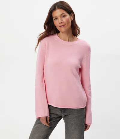 Michael Stars Mikaela Relaxed Pullover In Pink