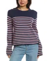 Michael Stars Mikaela Relaxed Pullover In Purple