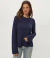 Michael Stars Mikaela Relaxed Pullover In Yellow