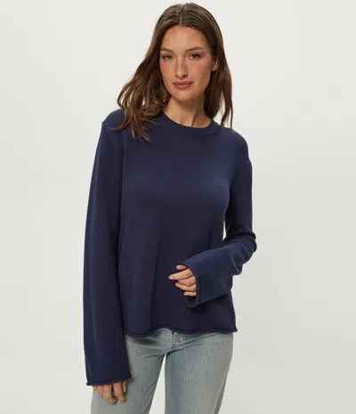 Michael Stars Mikaela Relaxed Pullover In Yellow