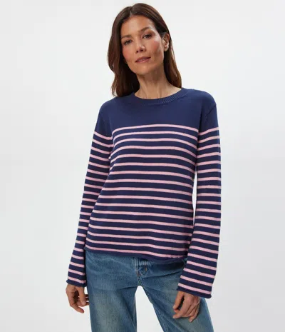 Michael Stars Mikaela Relaxed Pullover In Purple