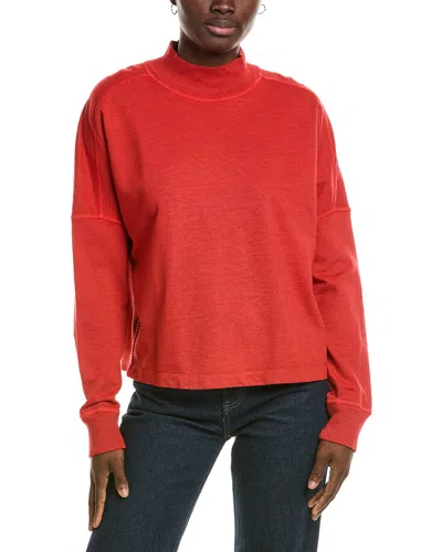 Michael Stars Mila Sweatshirt In Red