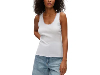 Michael Stars Miley Tank Top In White