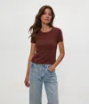 Michael Stars Mimi Cropped Tee