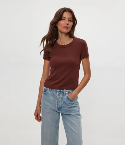 Michael Stars Mimi Cropped Tee