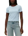 Michael Stars Mimi Cropped Tee In Fountain