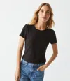 Michael Stars Mimi Cropped Tee In Lemonade