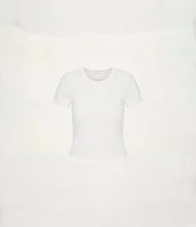Michael Stars Mimi Cropped Tee In Multi