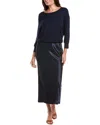 Michael Stars Nadia 2-in-1 Maxi Dress In Blue