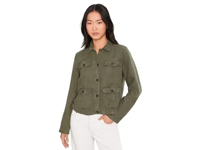 Michael Stars Nash Lady Like Jacket In Green