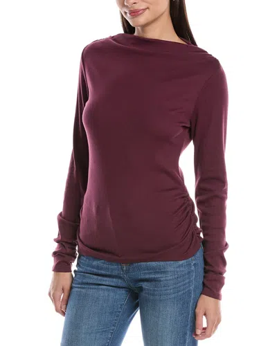 Michael Stars Nichole Top In Burgundy