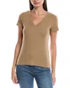 Michael Stars Nikki V-neck T-shirt In Neutral