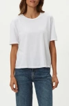 Michael Stars Nina Cotton T-shirt In White